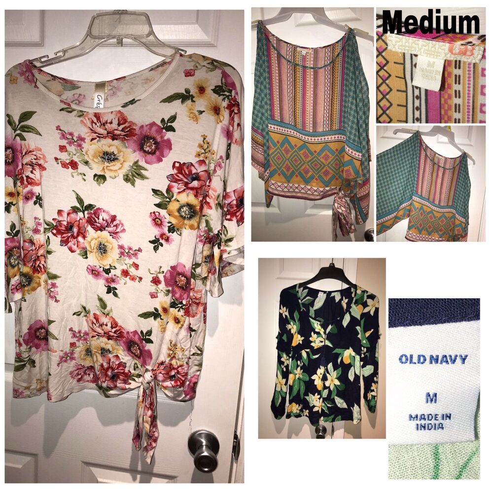 Bundle 3 Medium Tops